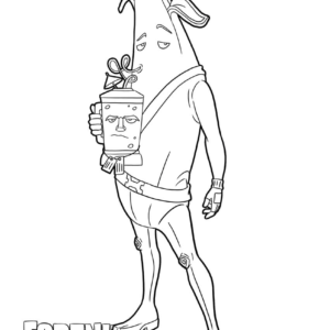 Peely coloring pages printable for free download