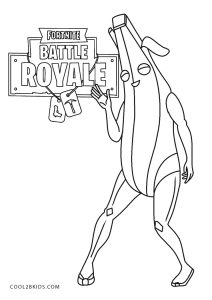 Free printable fortnite coloring pages for kids