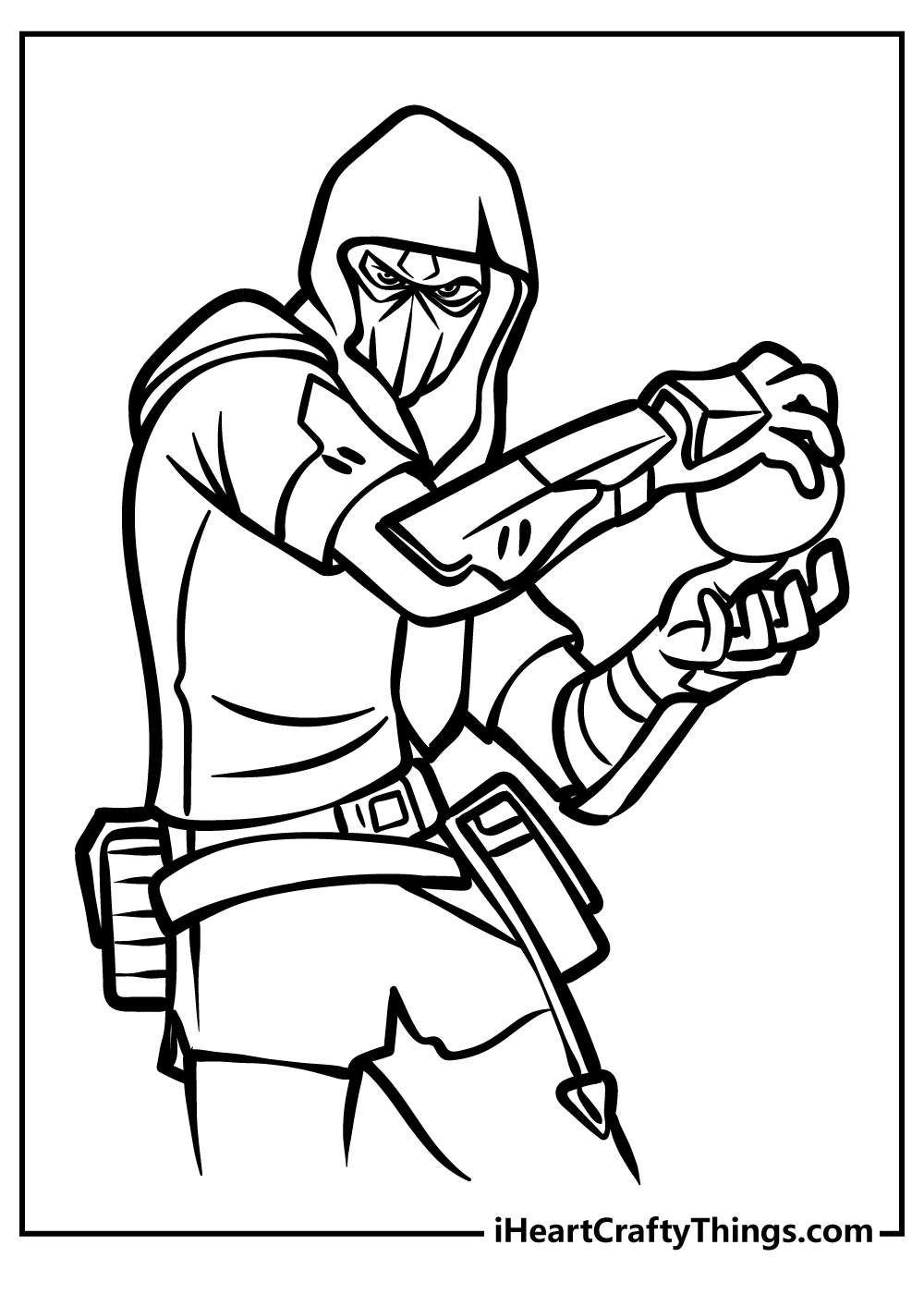 Fortnite coloring pages free printables