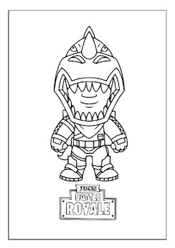 Unlock your inner artist with printable chibi fortnite coloring pages collection