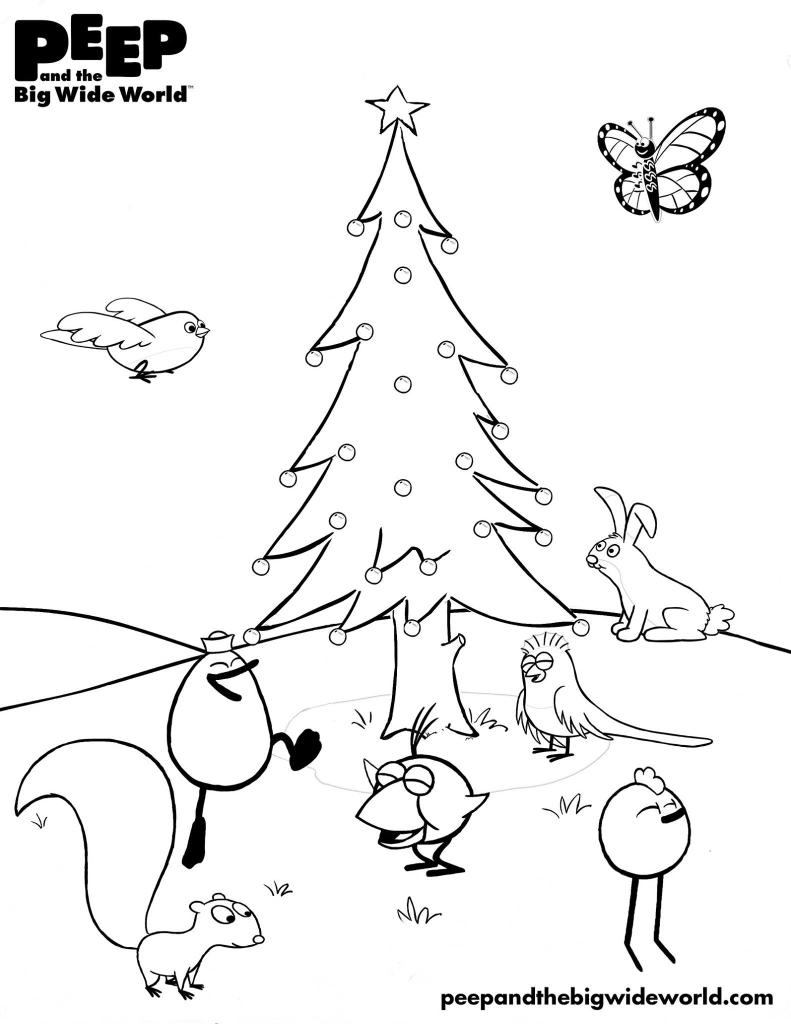 Peep big wide world on x happy holidays from your friends peep chirp and quack httpstcoenjrcwcjh httpstcojharjslit x
