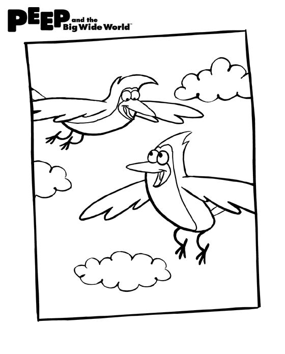 The blue jays coloring pages parents peep