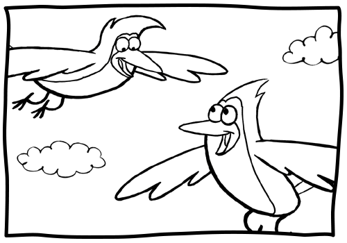The blue jays coloring pages parents peep
