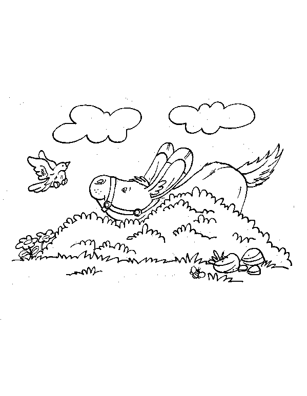Coloring pages barnesyard books