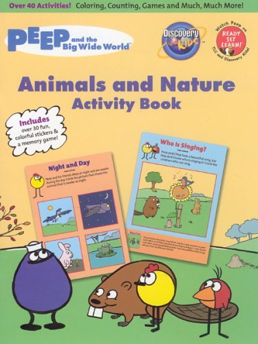 Animals and nature activity book peep and the big wide world unknown author paperback