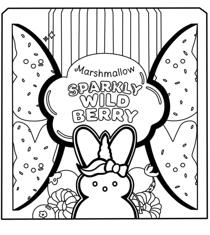 Marshmallow peeps malvorlagen