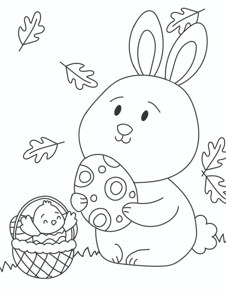 Free easter bunny printable templates