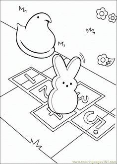 Pin on peeps coloring pages