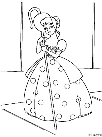 Toy story coloring page