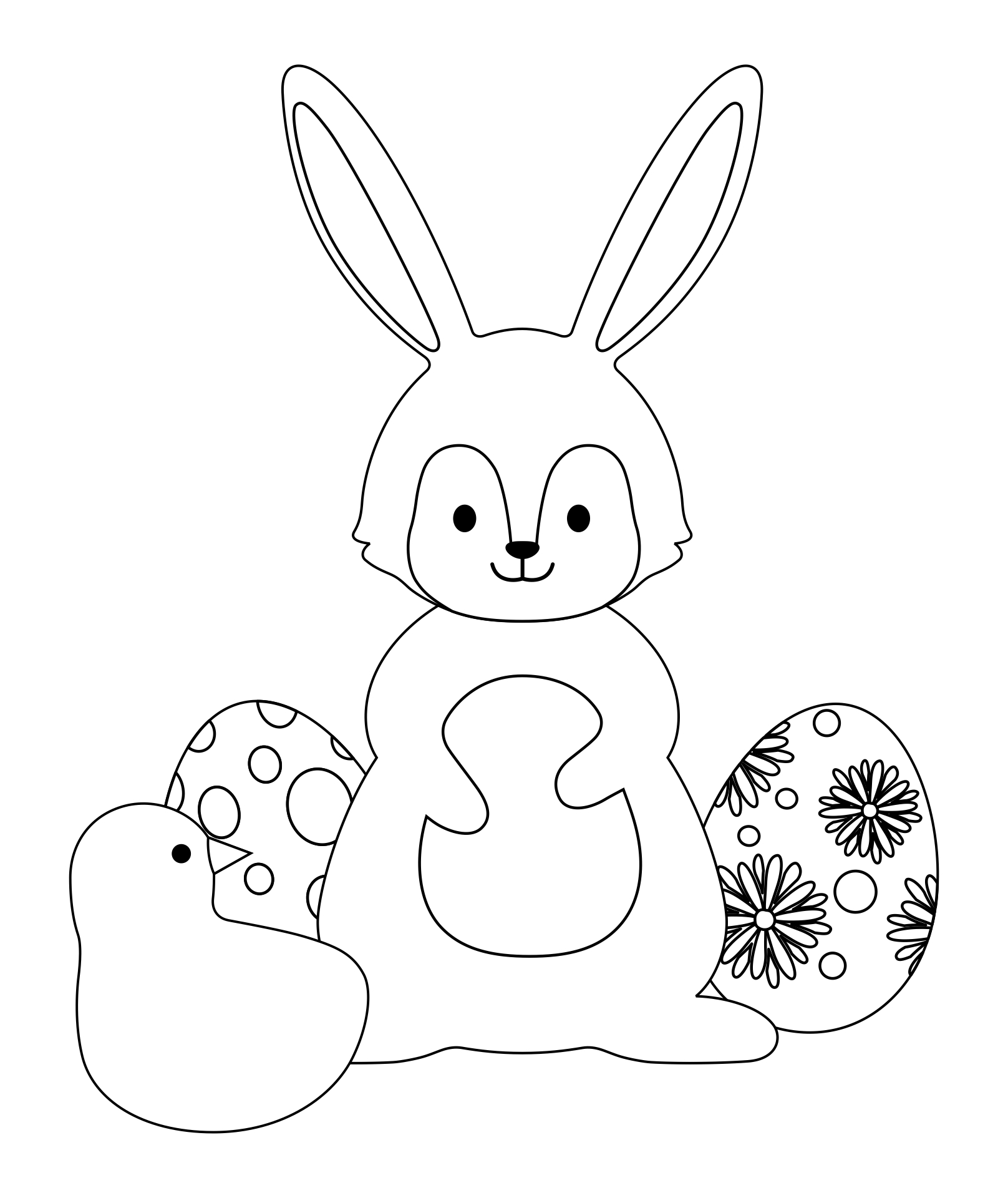 Best peeps chick template printable pdf for free at