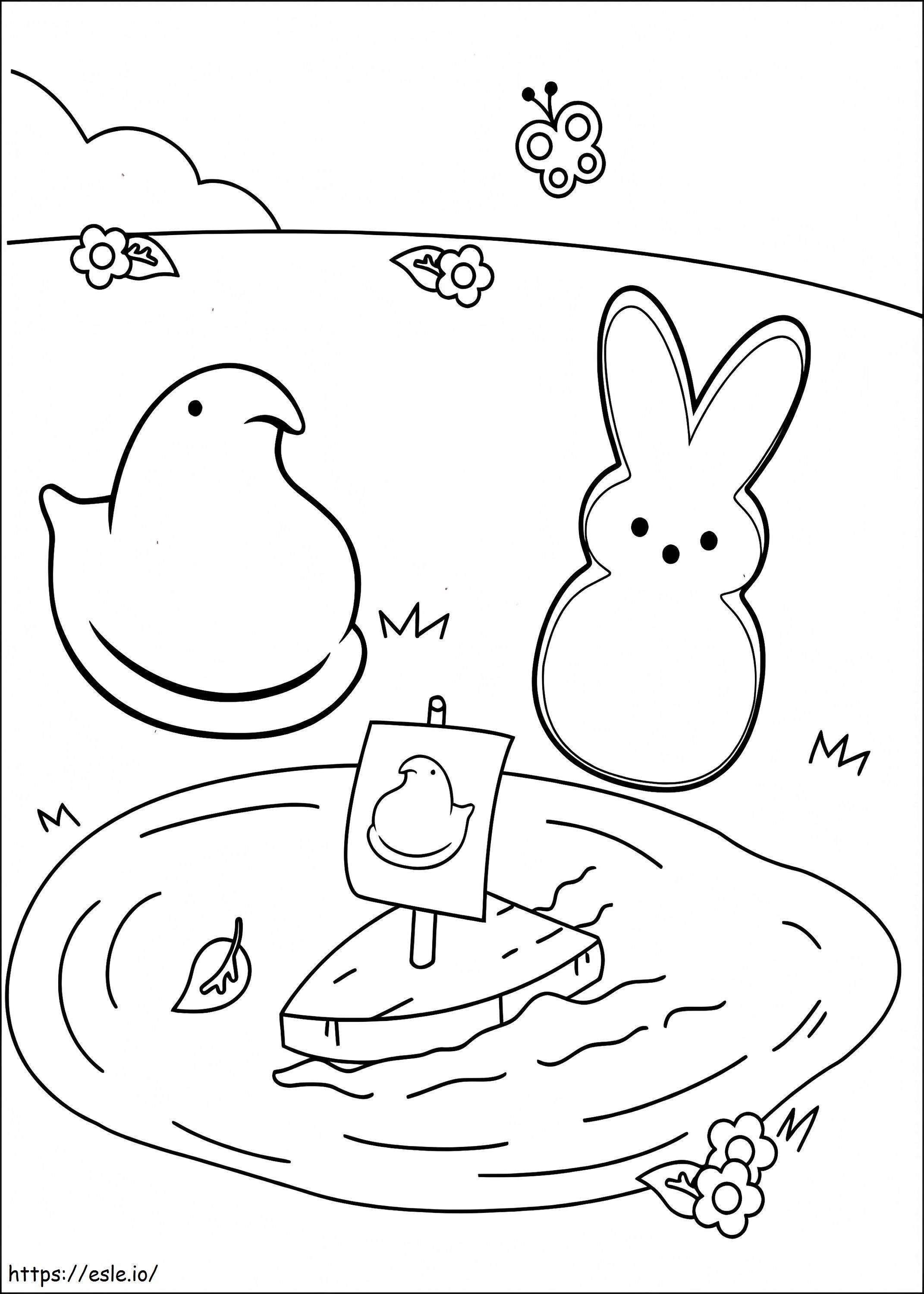 Marshmallow peeps lapsille vãrityskuva