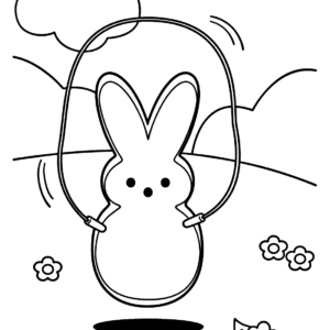 Peeps coloring pages printable for free download