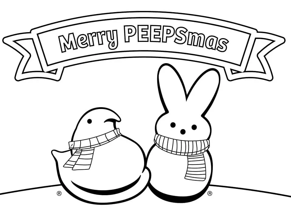 Marshmallow peeps malvorlagen