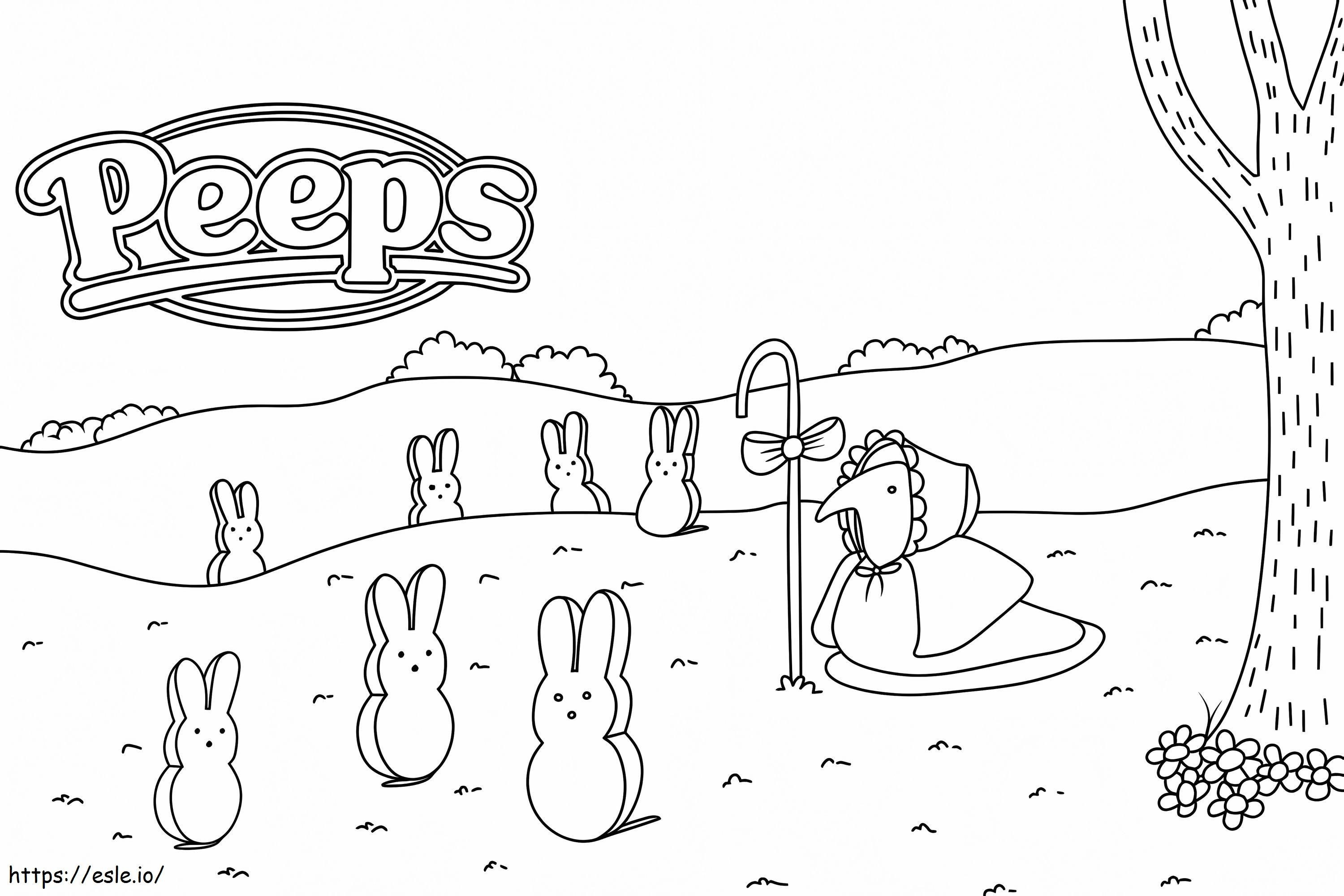 Marshmallow peeps vãrityskuva
