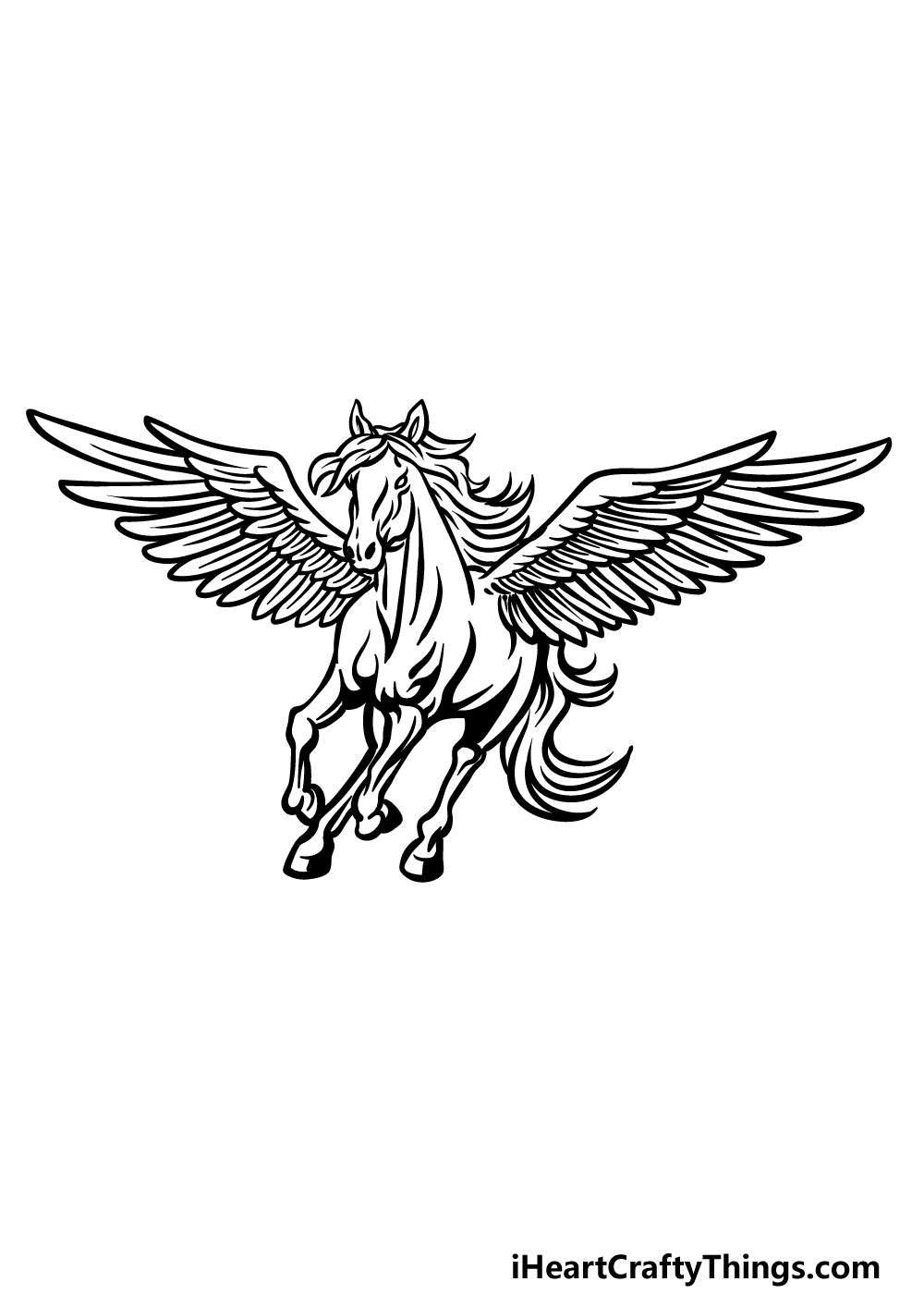 Pegasus drawing