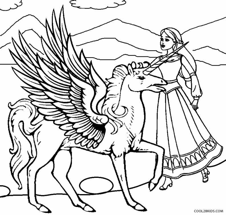 Printable pegasus coloring pages for kids coolbkids unicorn coloring pages cartoon coloring pages love coloring pages