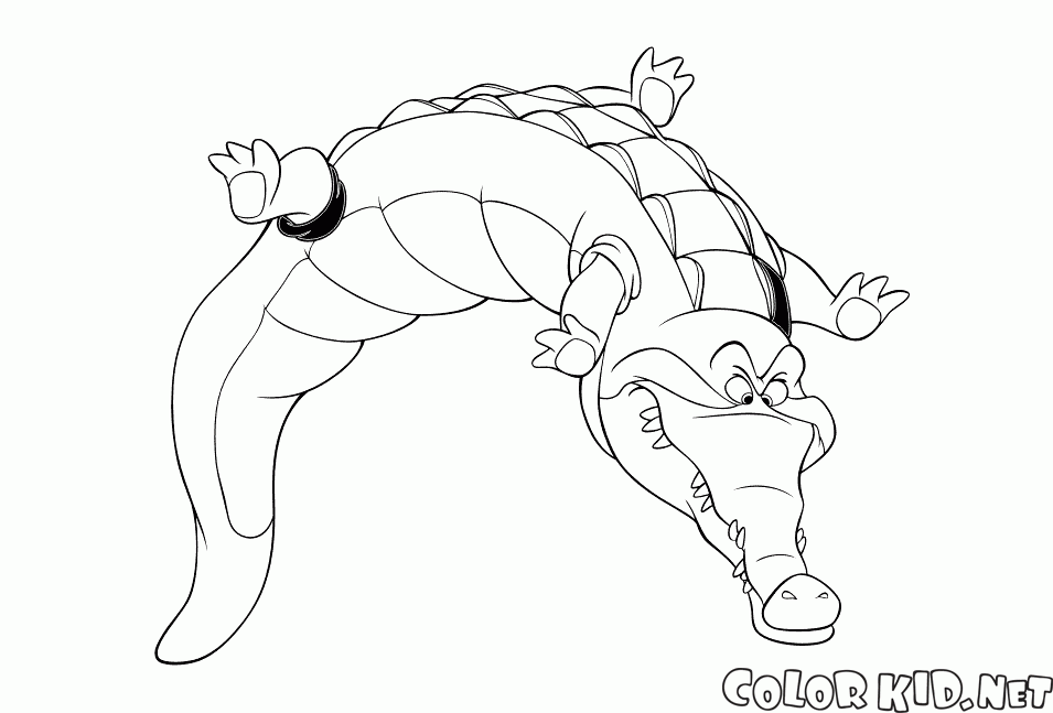 Desenho de cobrinha kuhli pangio kuhlii para colorir cobrinha kuhli