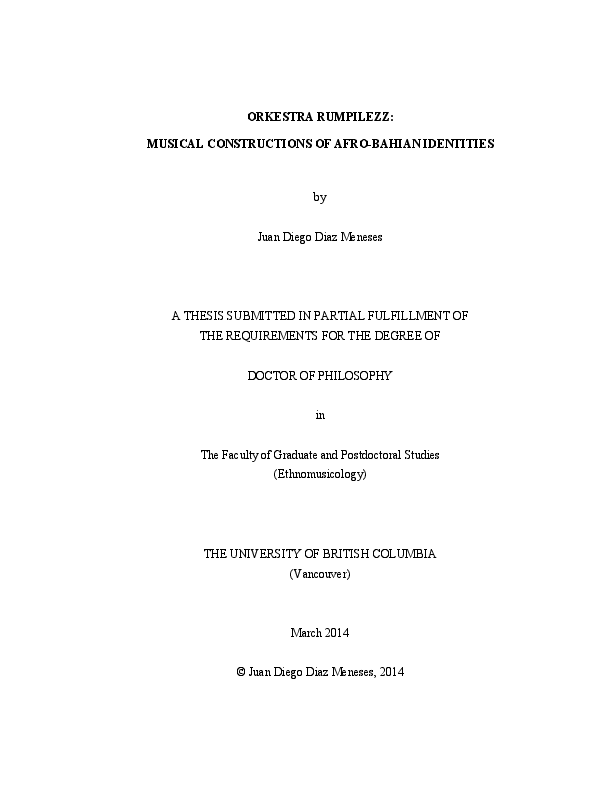 Pdf orkestra rumpilezz musical constructions of afro