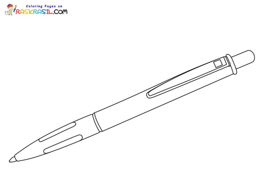 Pen coloring pages printable for free download