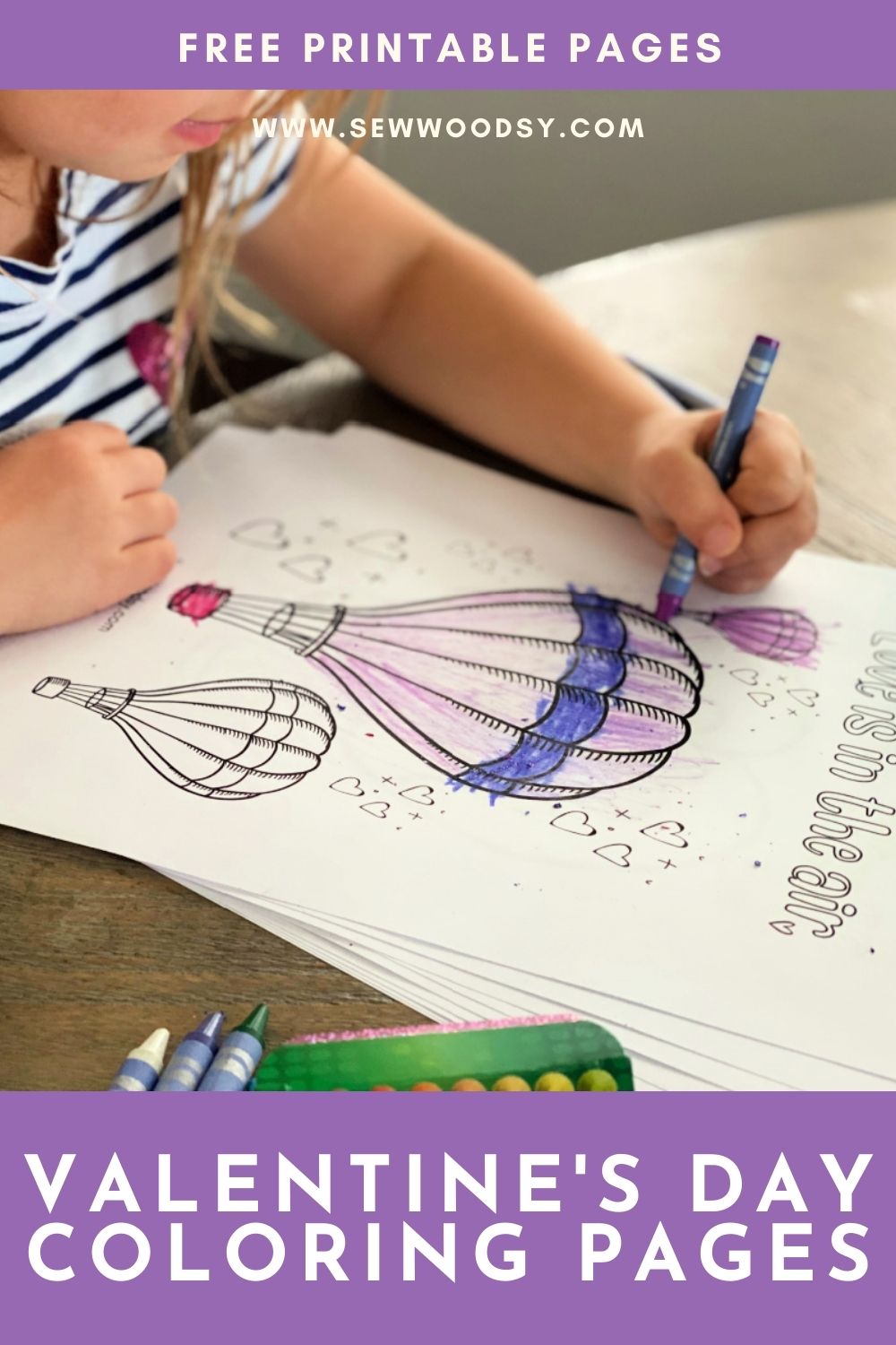 Valentines day coloring pages