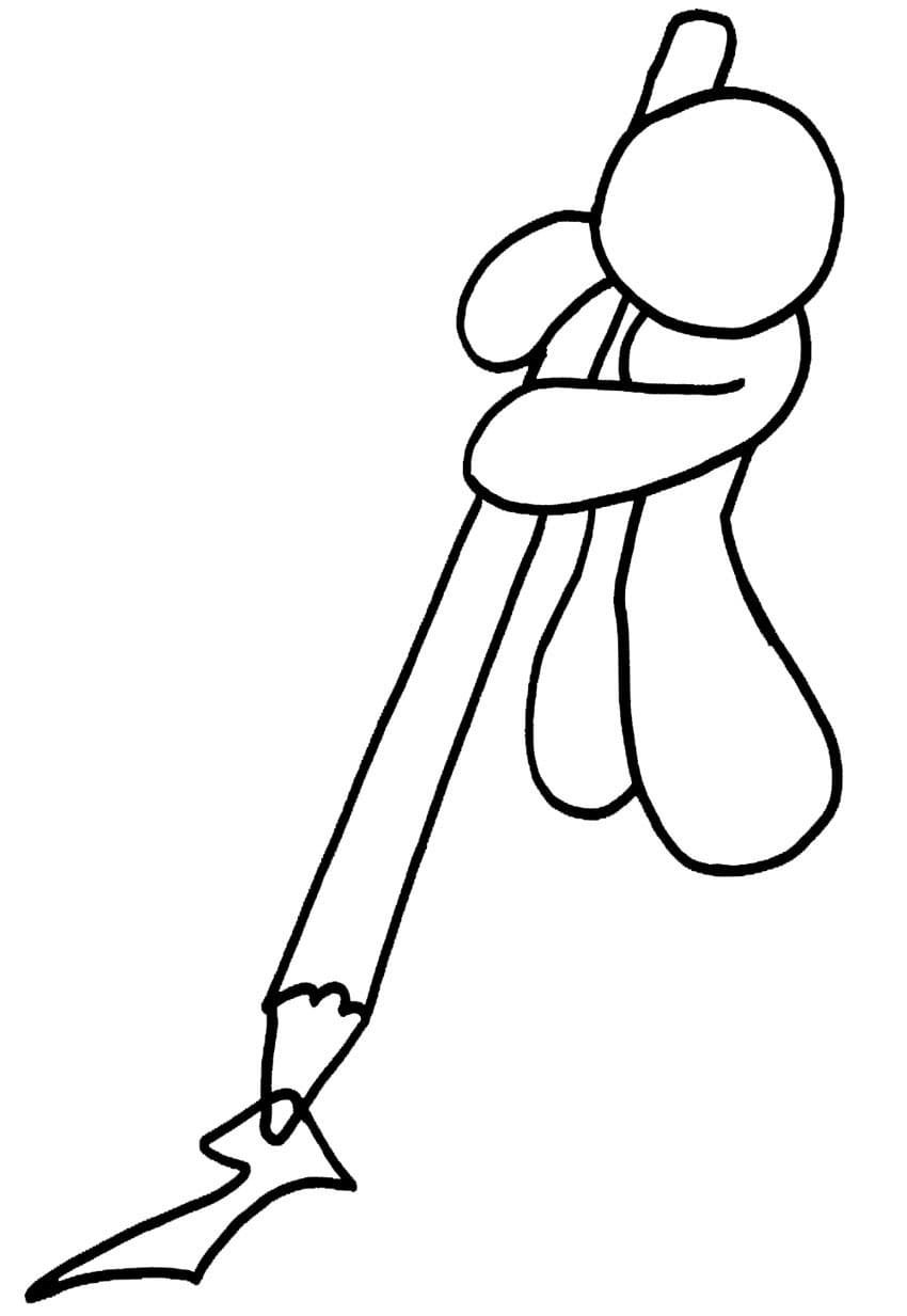 Pencil coloring pages printable for free download
