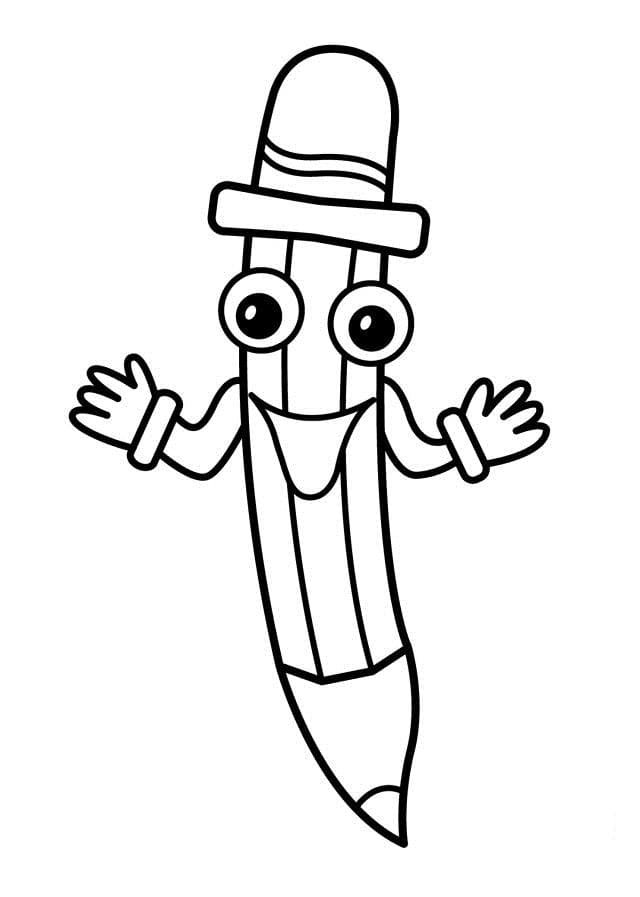 Pencil coloring pages printable for free download