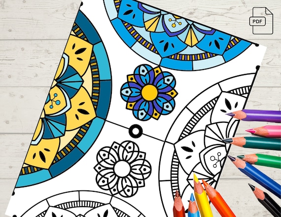 Printable coloring pages unique designs