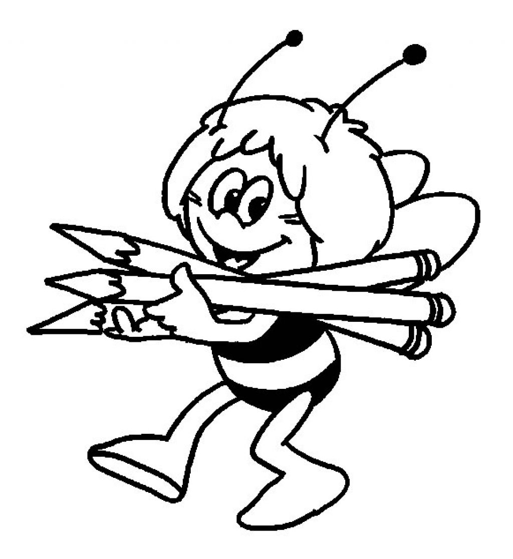 Free printable pencil coloring pages for kids