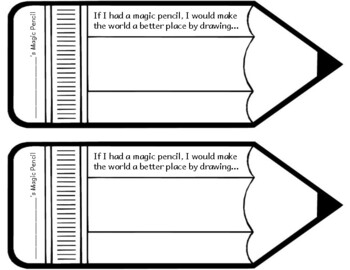 Pencil template tpt