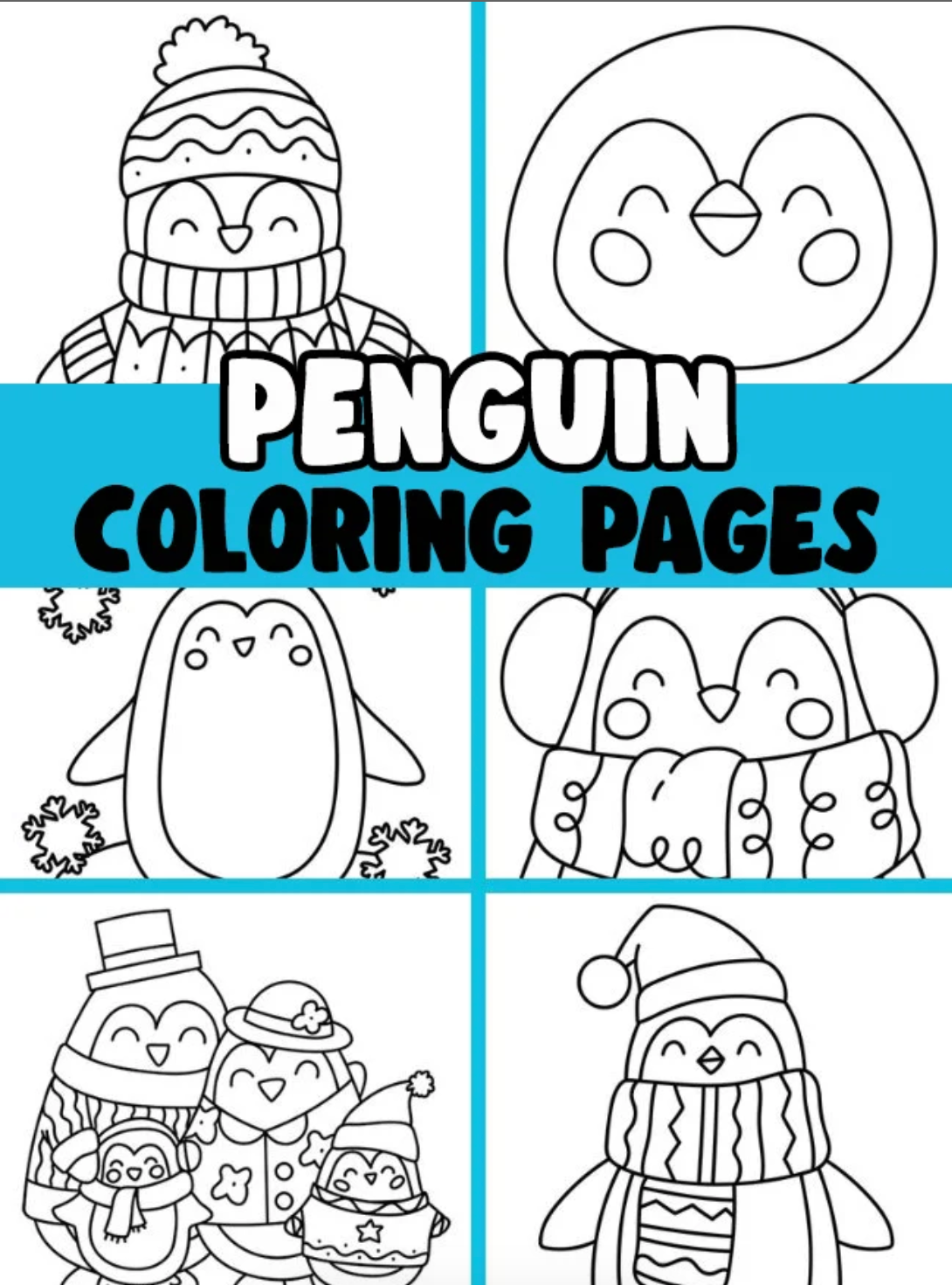 Pengu colorg pages â toys store