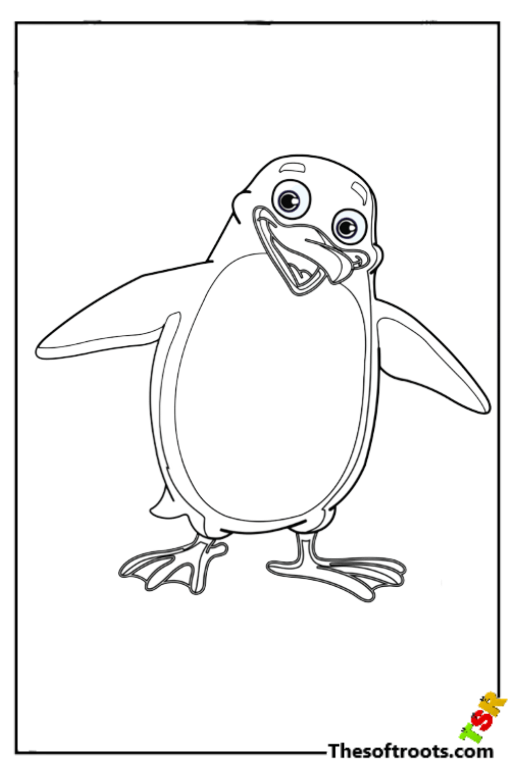 Penguin coloring sheets rkidscoloringpages