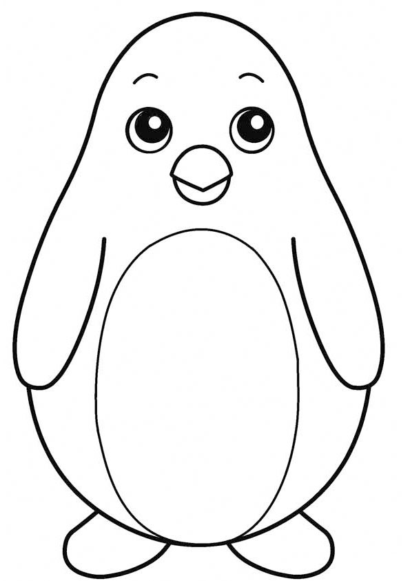 Coloring pages penguin coloring pages