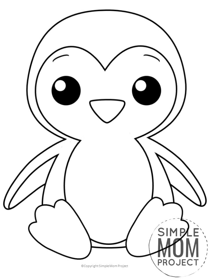 Free printable penguin coloring page penguin coloring pages cute coloring pages free coloring pages