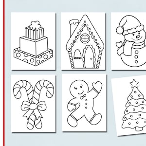 Christmas coloring kids coloring pages christmas coloring pages holiday coloring snowman santa penguin candy canes