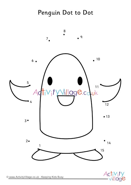 Penguin dot to dot