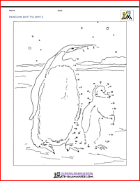 Penguin dot to dot