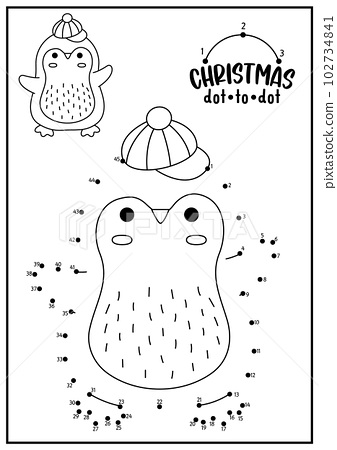 Vector christmas dot