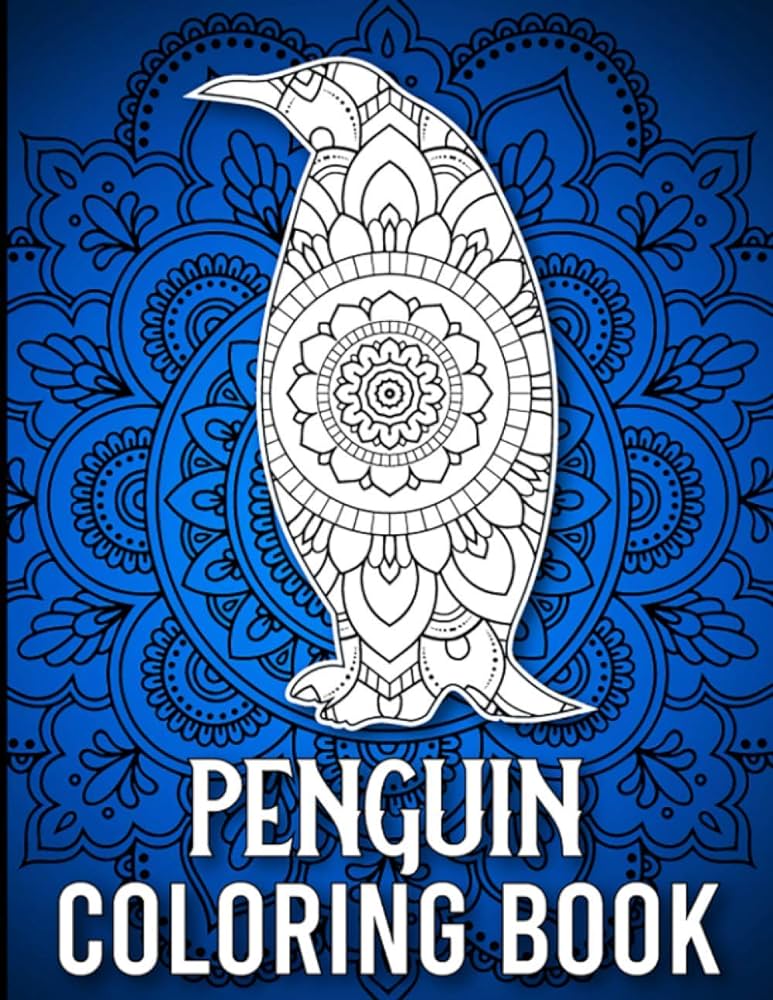 Penguin loring book single