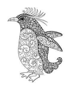 Penguin coloring pages âï free coloring pages