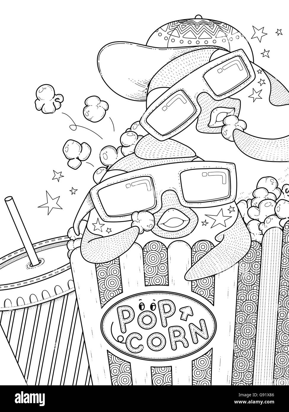 Adult coloring page