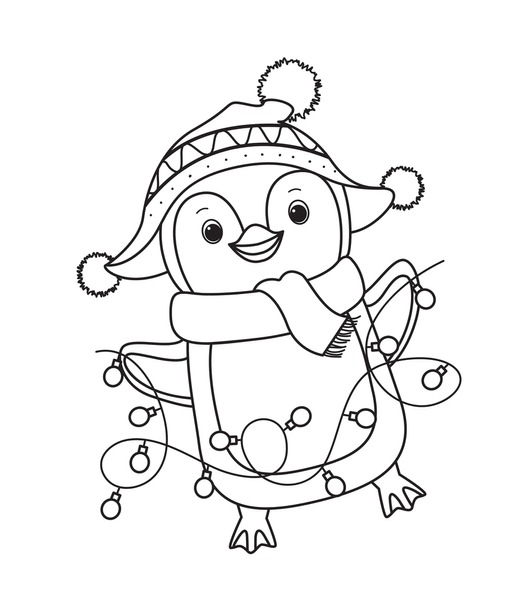 Adult penguin coloring pages images stock photos d objects vectors