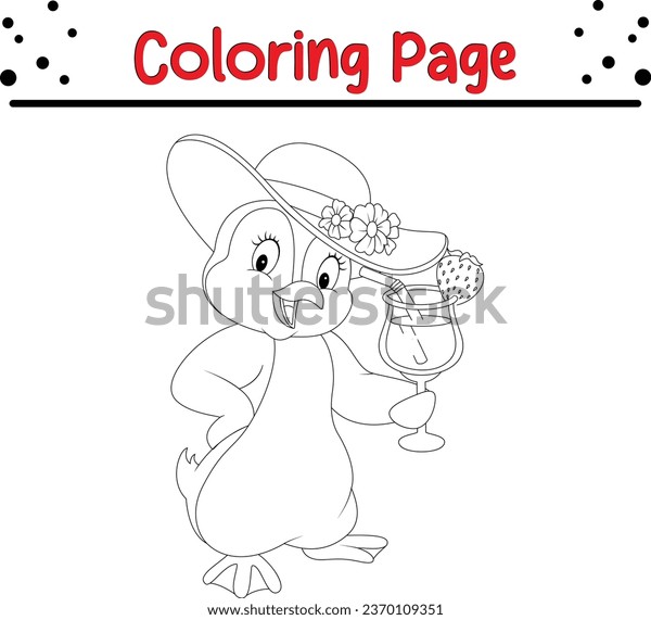 Penguin coloring page images stock photos d objects vectors