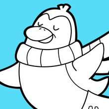 Penguin coloring pages free online games kids crafts and activities drawing for kids videos for kids reading learning daily kids news