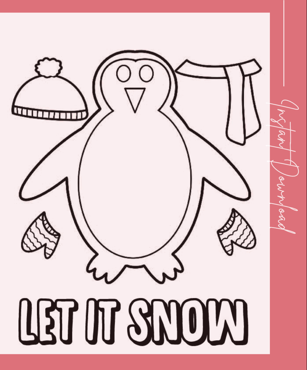 Penguin activity page