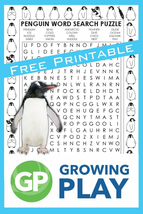 Penguin word search