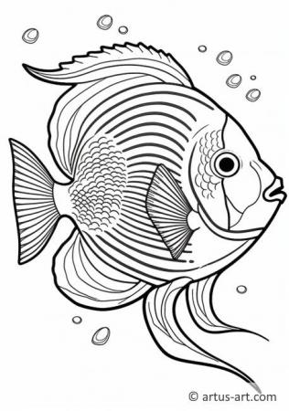 Pennant coralfish coloring pages free download artus art