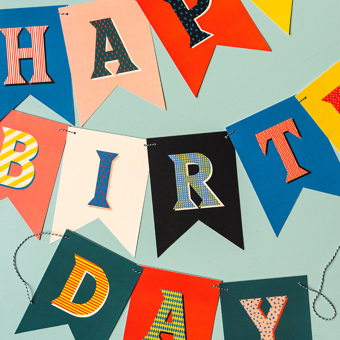 Happy birthday pennant pdf printable â the house that lars built