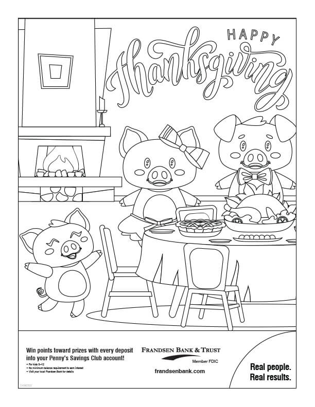 Penny coloring sheets