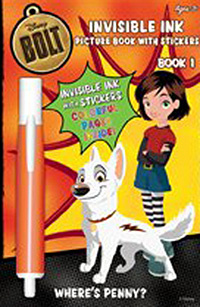 Bolt wheres penny coloring books at retro reprints