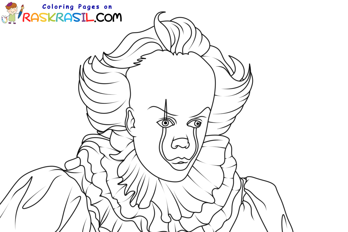 Pennywise coloring pages